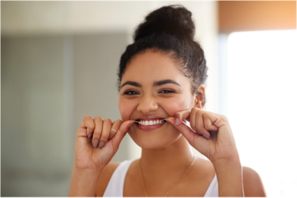 Dental Health Week Fun Fact – Flossing can be as easy as 123